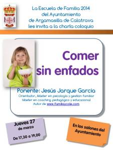 CARTEL COMER SIN ENFADOS