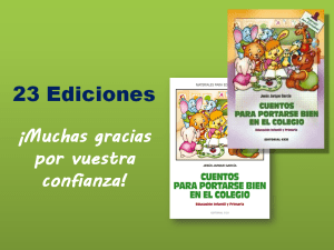 Cuentos para portarse bien en el colegio 23 ediciones Jesús Jarque García