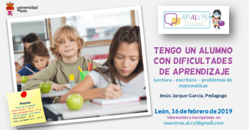 Curso Dificultades de aprendizaje de Jesús Jarque AMALCYL