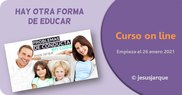 Curso on line sobre problemas de conducta en casa, de Jesús Jarque.