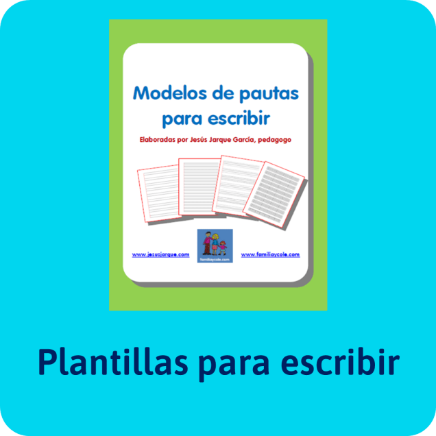 Plantillas para escribir. Para descargar gratis; de Jesús Jarque