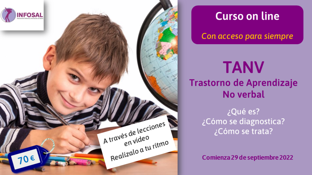 Curso on line sobre el Trastorno de Aprendizaje No Verbal, de Jesús Jarque