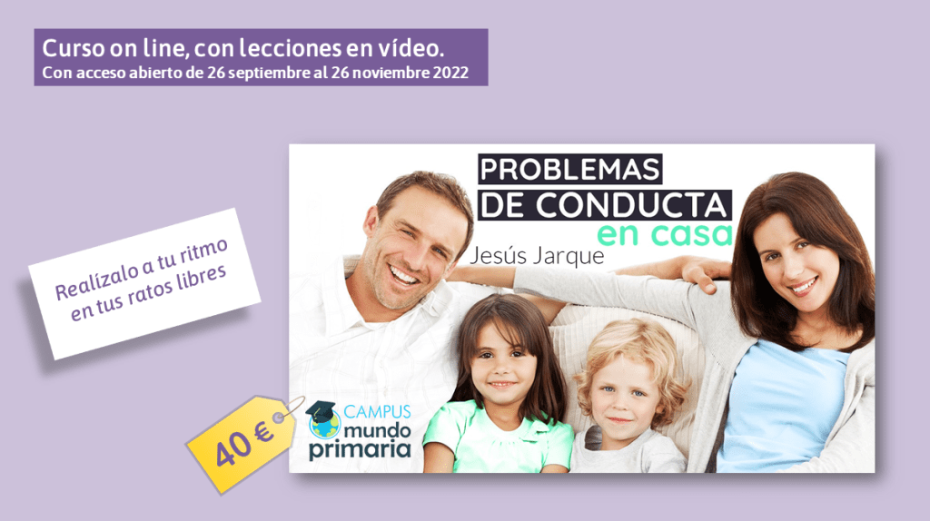 Curso on line Problemas de conducta en casa