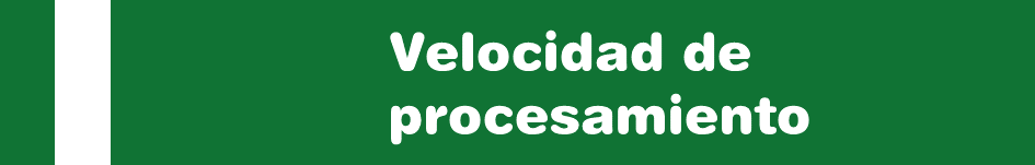 Cuadernos para trabajar y estimular la Velocidad de Procesamiento. 