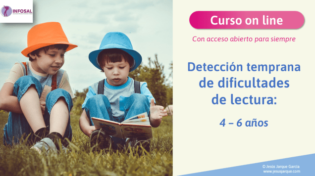 Curso de detección temprana de dificultades de lectura, impartido por Jesús Jarque.