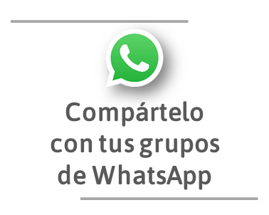 Si crees que puede interesar a tus contactos, comparte la información en tus grupos de WhatsApp.