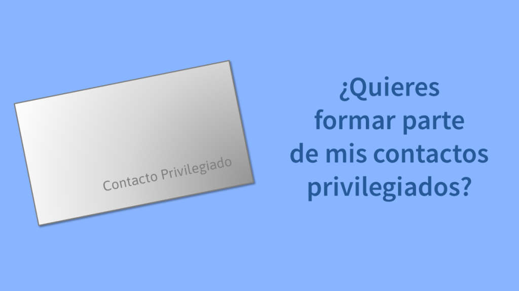 Ahora tienes la oportunidad de formar parte de los contactos privilegiados de Jesús Jarque, a través del correo electrónico. 