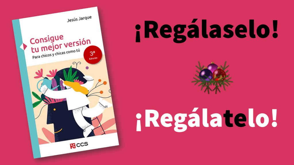 Estas Navidades regala el libro de Jesús Jarque: Consigue tu mejor versión, de Editorial CCS.