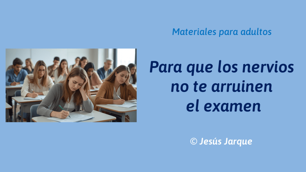Adulto estudiando concentrado examen